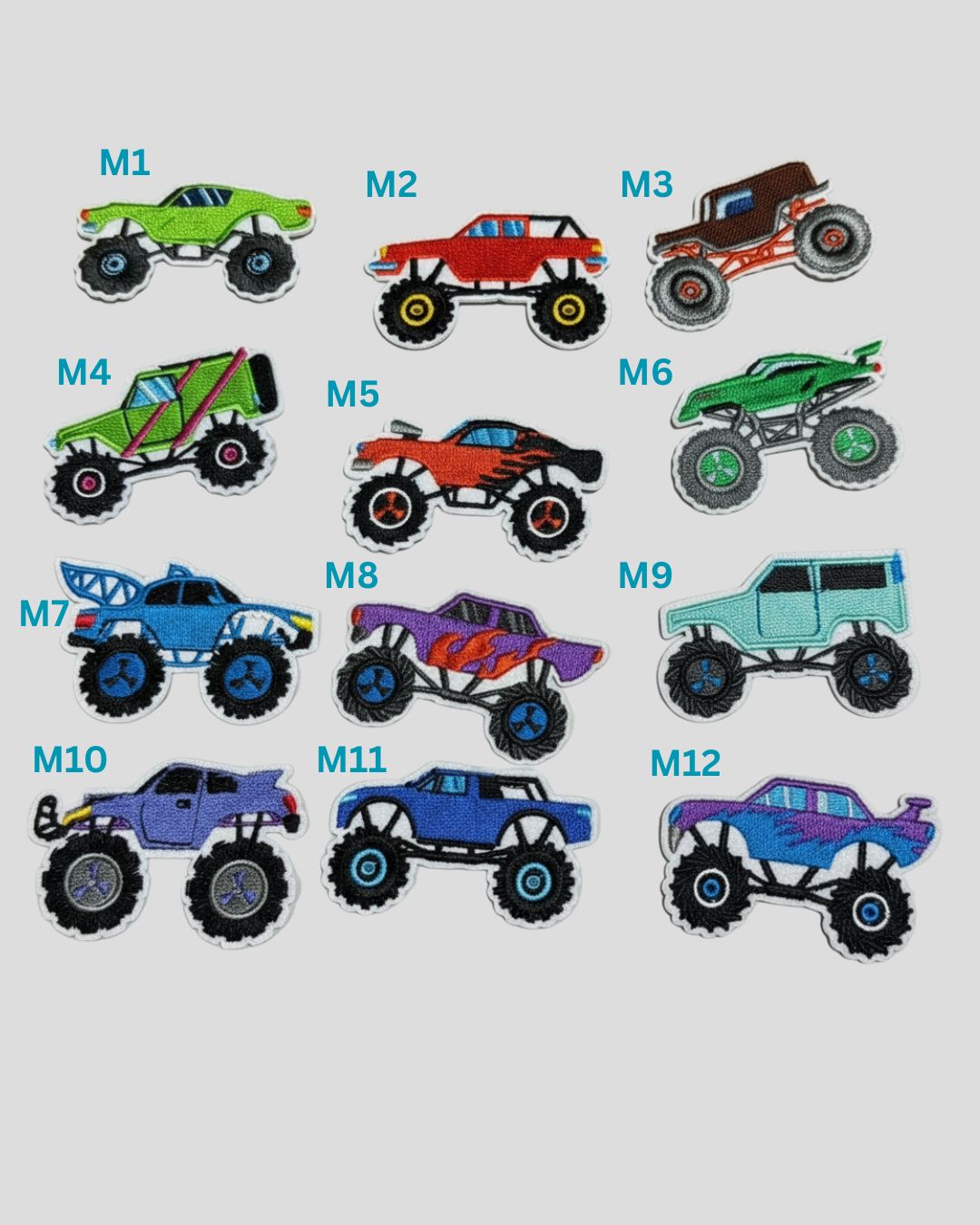 Patchy Pops (Vroom Vroom) Size: L