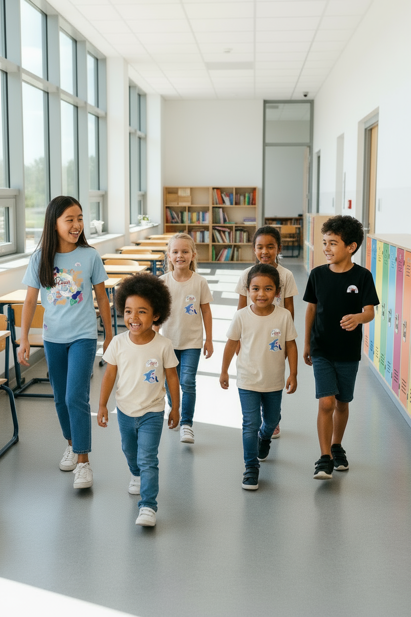 kids wearing our products
