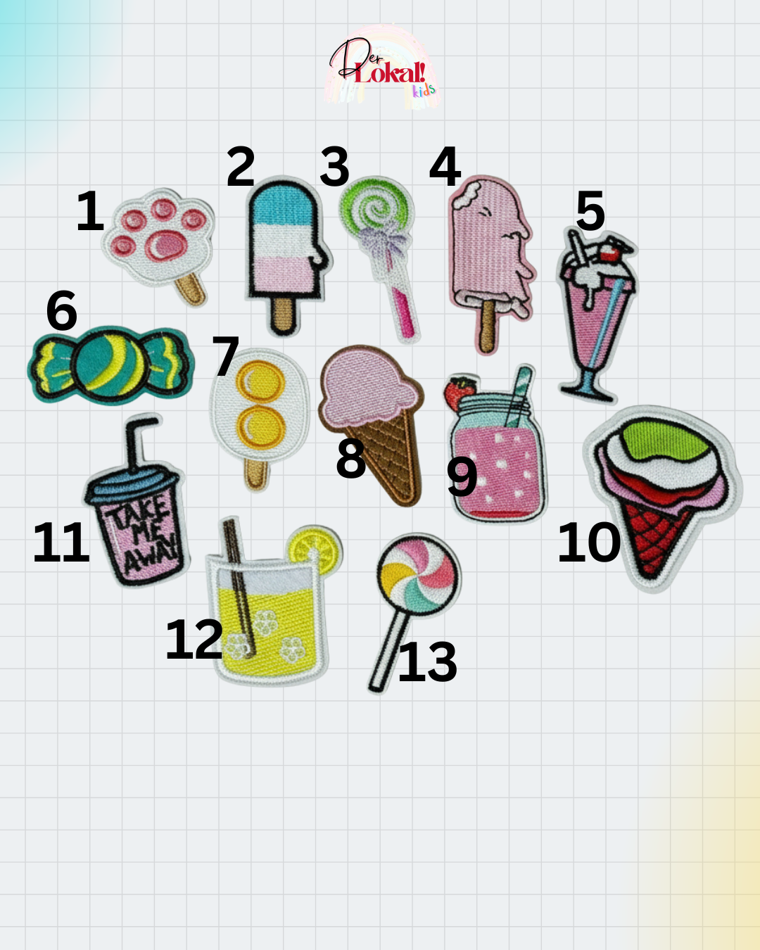 Patchy Pops (Everything Sweet) Size: M